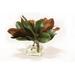 Primrue 12" Artificial Foliage Plant in Decorative Vase Glass/Polysilk | 12 H x 18 W x 16 D in | Wayfair 0BA009DF1BEA46958319248DCD4CEB70
