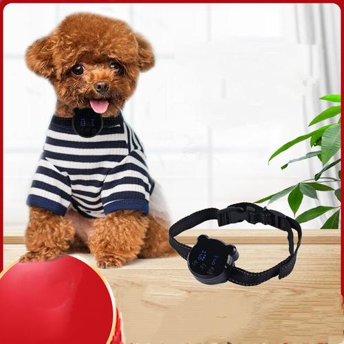 No Bark Hundehalsband, elektrisches Hundehalsband, 4 Modi, einstellbares Hundehalsband LED-Anzeige