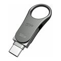 Silicon Power Mobile C80 unità flash USB 32 GB USB Type-A / USB Type-C 3.2 Gen 1 (3.1 Gen 1) Titanio