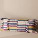 Anthropologie Accents | Anthropologie Rosamund Indoor/Outdoor Pillow - Multi Stripe | Color: Blue/Cream | Size: Os