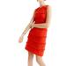 J. Crew Dresses | J. Crew [Tiered Ruffle Shift Dress] || Size S || | Color: Red | Size: S