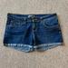 Levi's Shorts | Levis Jean Shorts Blue Denim Cuffed Hem Size 28 | Color: Blue | Size: 28