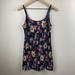 Free People Dresses | Intimately Free People Floral Dress Sz S | Color: Black | Size: S
