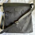 Gucci Bags | Gucci Gg Black Nylon Shoulder Bag - Gently Used | Color: Black | Size: Os