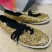 Kate Spade Shoes | Kate Spade Keds | Color: Black/Gold | Size: 9