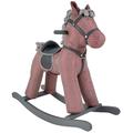 Schaukelpferd KNORRTOYS "Pink Horse" Schaukeltiere pink Kinder Schaukeln Hopser mit Sound