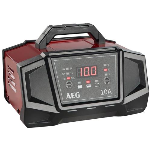 "AEG Batterie-Ladegerät ""WM10"" Ladegeräte rot Akku-Ladegeräte Ladegerät"
