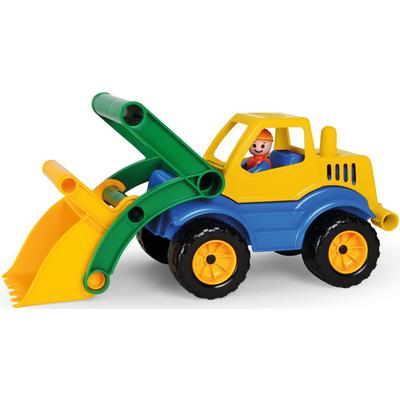 Spielzeug-Radlader LENA "Aktive", bunt, Spielzeugfahrzeuge, KinderB:14cm H:16cm T:33cm, Kunststoff, Made in Europe, B:14cm H:16cm T:33cm