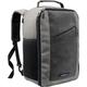 Cabin Max Manhattan Travel Bag | Ryanair Cabin Bags 40x20x25 | Laptop Bag/Shoulder Bag (Grey/Blue 40x25x20cm)