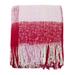 Fennco Styles Soft Warm Throw in Red/Pink/Indigo | 60 H x 50 W in | Wayfair TH0004.R5060