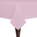 Ultimate Textile Solid Color Tablecloth 72.0 W x 108.0 D in grayPolyester in Light Pink | 72" x 108" | Wayfair 10P2-72X108-125