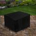 Arlmont & Co. Patio Furniture Cover, Polyester in Black | 28 H x 56 W x 56 D in | Wayfair A7F6807DAFC5425D8CB547CBAC805025