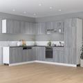 vidaXL Drawer Bottom Cabinet Grey Sonoma 60x46x81.5 cm Engineered Wood