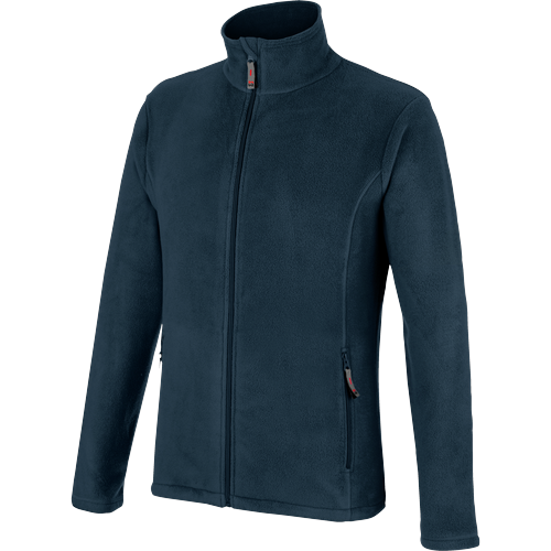 Veste polaire de travail zippée Job + Würth MODYF marine