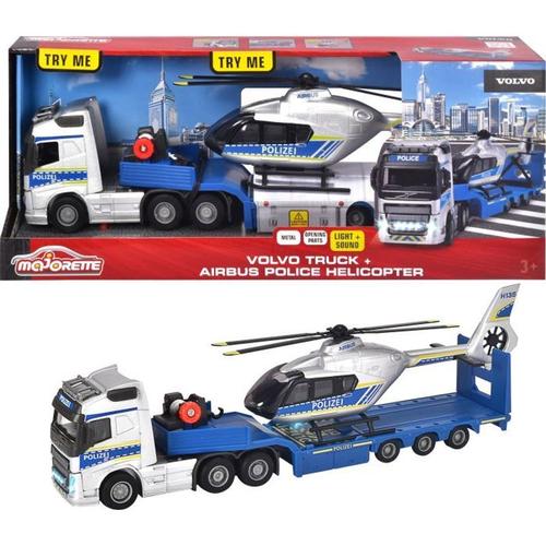 Fh-16 Police Truck + Helicopter