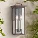 Eden 18" High Textured Bronze Outdoor Wall Light