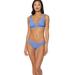 Jessica Simpson Swim | Jessica Simpson Periwinkle Bikini Tie-Front High-Waist Bikini Bottom Size S Nwot | Color: Blue | Size: S