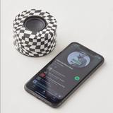 Urban Outfitters Portable Audio & Video | Checkerboard Wireless Speaker Uo | Color: Black/White | Size: Os