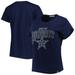 Women's '47 Navy Dallas Cowboys Treasure Frankie T-Shirt