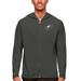 Men's Antigua Charcoal Philadelphia Eagles Logo Legacy Full-Zip Hoodie