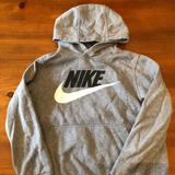 Nike Shirts & Tops | Boys Nike Club Fleece Pullover Hoodie - Size Large Plus | Color: Gray | Size: Large Plus