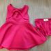 Kate Spade Dresses | Kate Spade 18 Month Hot Pink Bow Back Dress Co Diction Like New! | Color: Pink | Size: 18mb