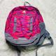 Adidas Accessories | Adidas Load Spring Stipes Backpack School Bag Gray Pink Orange Blue | Color: Gray/Pink | Size: Medium