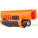 Nightstick Shotgun Forend LED Light For Mossberg 500/590/Shockwave w/ Green Laser Less-Lethal Orange SFL-12GL