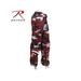 Rothco Paratrooper Colored Camo Fatigues - Women's Red Camo Small 3782-RedCamo-S