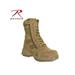 Rothco Forced Entry Composite Toe AR 670-1 w/Side Zip Tactical Boot - Mens Coyote Brown 11 Wide 5764-11-Wide