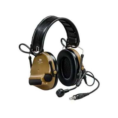 PELTOR ComTac VI NIB Headset Single DL Headband & ARC 915 MHz Coyote Brown MT20H682FB-47N CYS
