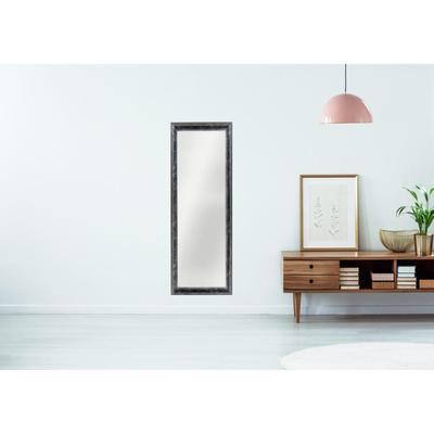 Dekospiegel LENFRA "Kayka", silber (silber, schwarz), B:64cm H:104cm T:2,2cm, EPS-Kunststoff, Spiegel, Wandspiegel Image