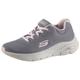 Sneaker SKECHERS "ARCH FIT" Gr. 35, grau (grau, rosa) Damen Schuhe Sneaker