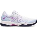 ASICS Damen Netballschuhe GEL-COURT HUNTER 2, Größe 41 ½ in Grau