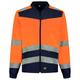 Tricorp 403021 Safety Warnschutz Bicolor Softshelljacke, 100% Polyester, 300g/m², Fluor Orange-Tinte, Größe 6XL