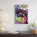 East Urban Home Shiba Inu by Dean Russo - Print on Canvas Metal in Green | 60 H x 40 W x 1.5 D in | Wayfair ESTW1276 40956110