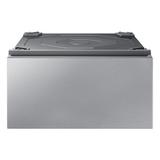 Samsung Bespoke 27" Laundry Pedestal w/ Storage Drawer, Steel in Gray | Wayfair WE502NT/US