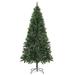 The Holiday Aisle® Artificial Pre-lit Christmas Tree w/ Ball Set Xmas Tree Decoration in Green | 6' | Wayfair 51F86863838A4B6EB6036218AA1E5CB8