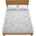 Alwyn Home Germany Premium Rayon from Bamboo Hypoallergenic & Waterproof Mattress Protector Cotton Blend | 80 H x 60 W x 16 D in | Wayfair