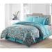 Canora Grey Chelsea_8 Pc Down Alternative Comforter Set Down/Microfiber in Blue/Green | King Comforter + 2 King Shams | Wayfair