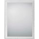 Miroir vintage rectangulaire Loreley - Blanc