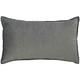 Housse de coussin Elea 100% lin gris foncé 30 x 50 cm - Kave Home