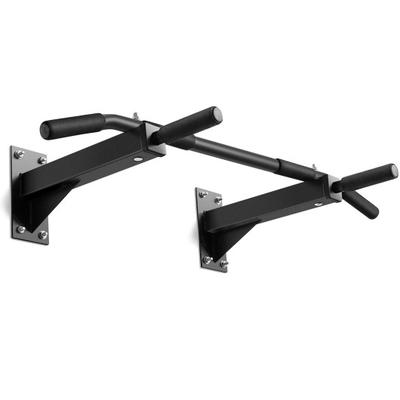 Costway Wall Mounted Multi-Grip Pull Up Bar with F...