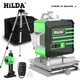 HILDA – niveau Laser vert Portable Super puissant 12/16 lignes 3d/4d à nivellement automatique