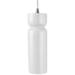 Justice Design Group Tall Hourglass Mini Pendant Light - CER-6510-WHT-CROM-WTCD