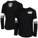 Girls Youth New Era Black Las Vegas Raiders Lace-Up Long Sleeve T-Shirt