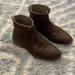 Free People Shoes | Free People Brown Leather Ankle Boots | Color: Brown/Tan | Size: 7