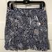 Lilly Pulitzer Skirts | Lilly Pulitzer Blue And White Print Athleisure Skirt In Size 4 In Euc | Color: Blue | Size: 4