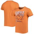 Men's Homefield Heathered Orange Clemson Tigers Fight Vintage T-Shirt