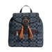 Coach Bags | Coach Kleo Backpack In Signature Chambray | Color: Blue/Gold | Size: Os